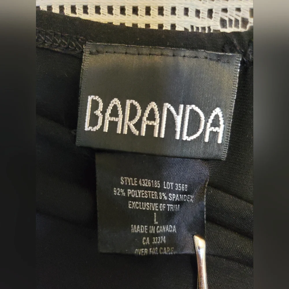 EUC Baranda Cowl Neck Blouse With Brooch - Picture 4 of 5